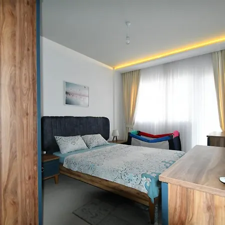 0013 Oxopia Seafront For Rent In Kestel, First Line To The Appartamento *