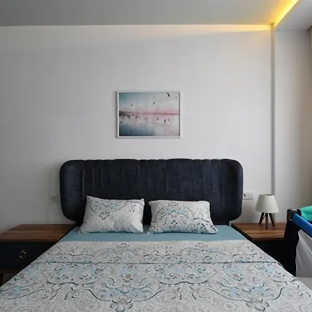 0013 Oxopia Seafront For Rent In Kestel, First Line To The Appartamento Alanya
